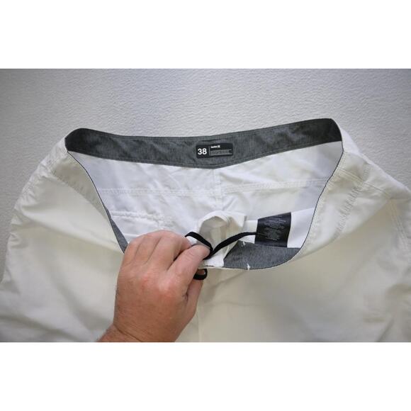 Hurley Board Shorts Athletic White Water Swim Surf Mens Size 38 - Picture 3 of 6